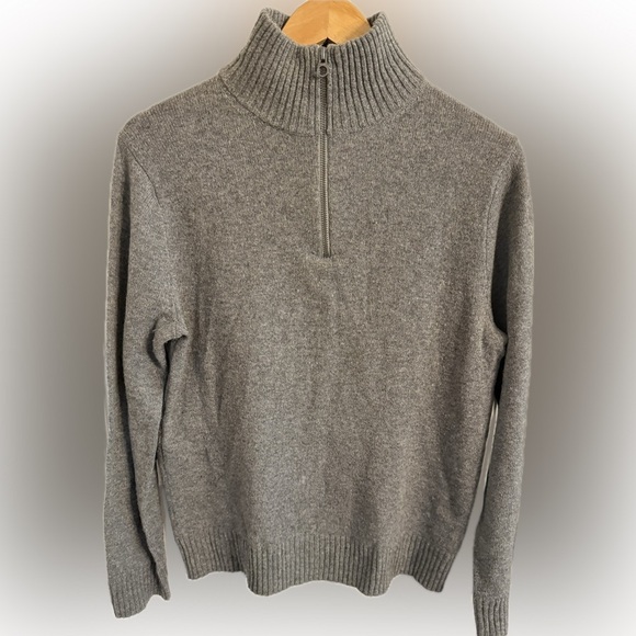 J. Crew Men's Harbor Half Zip Sweater Size Small - Picture 1 of 4
